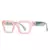 Óculos de sol feminino gradiente quadrado vintage com proteção UV400. Estilo retrô e moderno, lentes de resina 47mm x 36mm e armação de policarbonato. Perfeito para praia, compras ou passeios, unindo moda e cuidado com os olhos. Hoje com FRETE GRÄTIS!