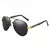 Óculos de sol polarizado aviador em metal, com frete grátis. Óculos de sol masculino com estilo, unindo proteção polarizado a um design aviador elegante em metal sofisticado.
