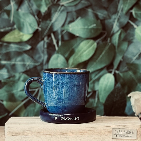 Xícara e Píres Bleu