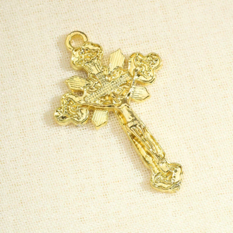 5 Crucifixos Raios Divinos 5x3 cm - comprar online