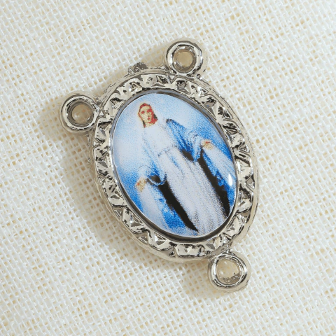 5 Entremeios Resinado Nossa Senhora das Graças Para Terço 2x1,5 cm - comprar online