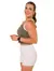 Cropped Carol Verde Militar