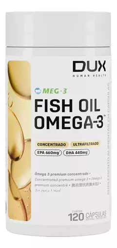 Fish Oil DUX - 120 cápsulas