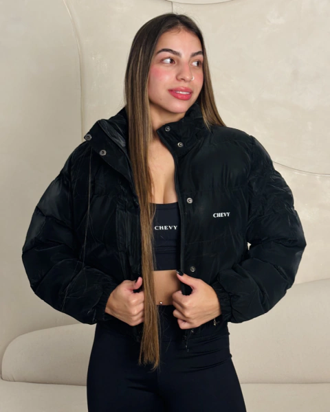 Jaqueta Bomber Preto