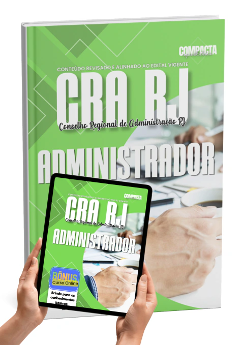 Apostila CRA RJ 2026 Administrador Atualizada