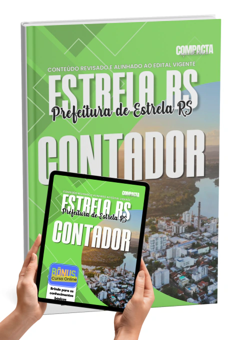 Apostila Prefeitura de Estrela RS 2026 Contador Atualizada