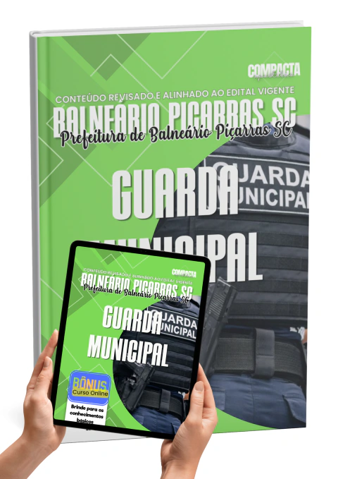 Apostila Prefeitura de Balneário Piçarras SC 2026 Guarda Municipal Atualizada
