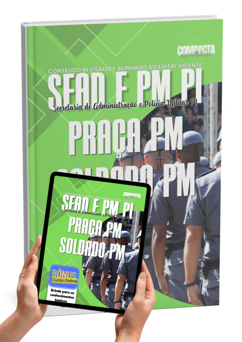 Apostila SEAD e PM PI 2026 Praça PM Soldado PM Atualizada
