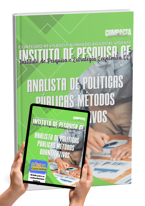 Apostila IPECE 2026 Analista de Políticas Públicas Métodos Quantitativos Atualizada