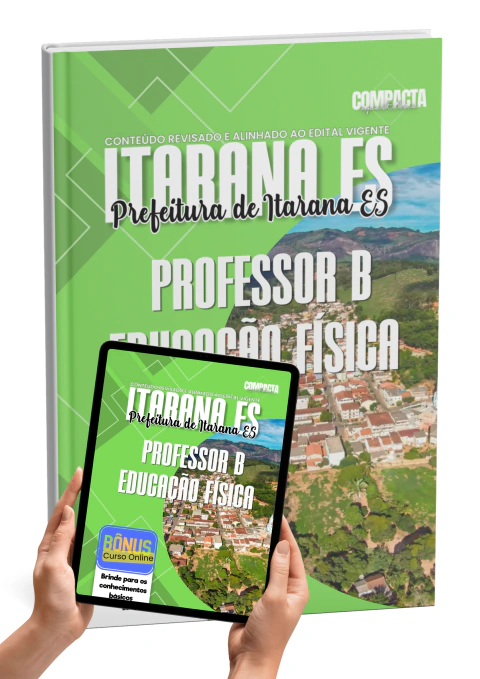 Apostila Prefeitura de Itarana ES 2026 Professor B Educação Física Atualizada