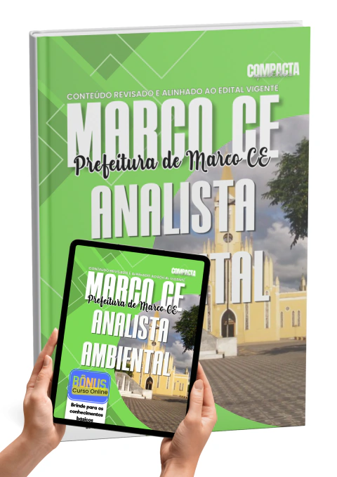 Apostila Prefeitura de Marco CE 2026 Analista Ambiental Atualizada