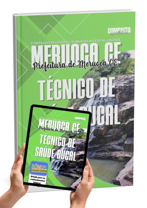 Apostila Prefeitura de Meruoca CE 2026 Técnico de Saúde Bucal Atualizada