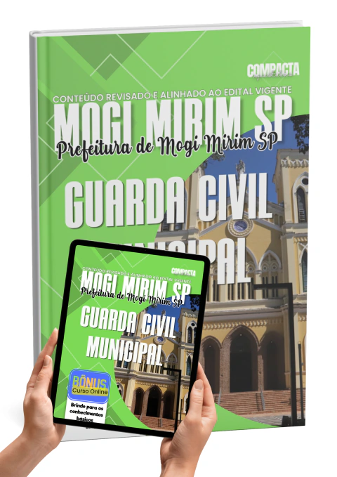 Apostila Prefeitura de Mogi Mirim SP 2026 Guarda Civil Municipal Atualizada