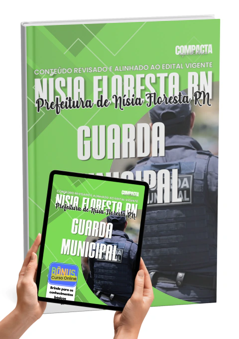 Apostila Prefeitura de Nísia Floresta RN 2026 Guarda Municipal Atualizada