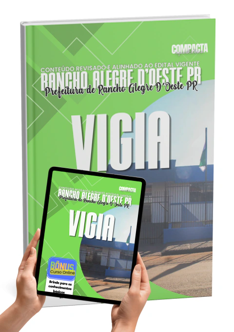 Apostila Prefeitura de Rancho Alegre D'Oeste PR 2026 Vigia Atualizada