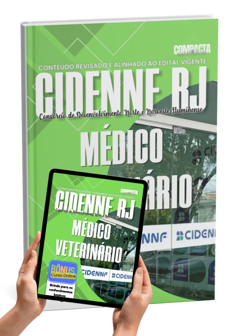 Apostila CIDENNF RJ 2026 Médico Veterinário Atualizada