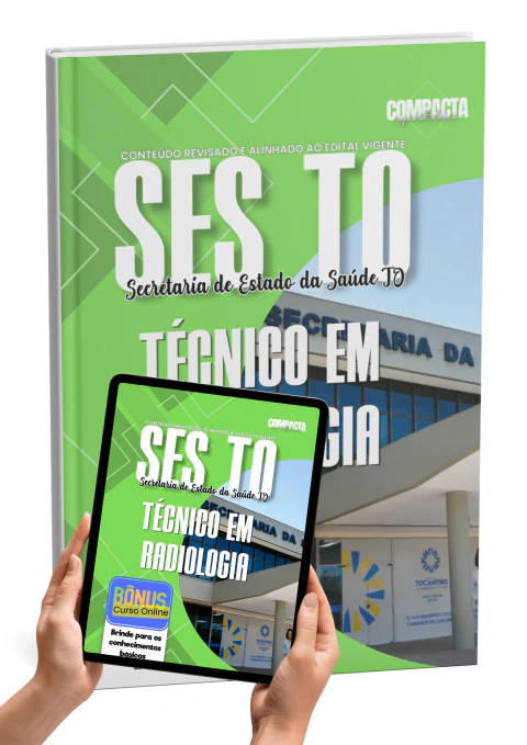 Apostila SES TO 2026 Técnico em Radiologia Atualizada