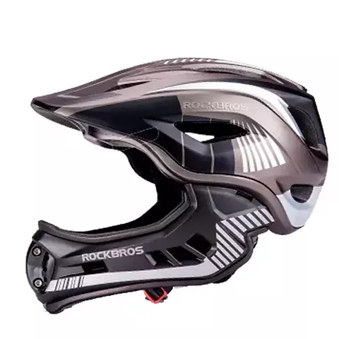CASCO ROCKBROS FULL FACE ADULTO L GRIS - comprar en línea