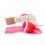 Rasteira de couro Plume Magenta - Dlstore