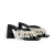 Sandália Mule de Couro Pearl Preto