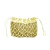Bolsa Tramas Pearl de Couro Elfin Yellow P - comprar online