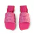 Sandália Flat de Couro Puff Nylon Neon Pink - loja online