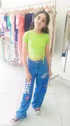 Calça jeans stitch
