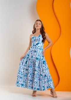 Vestido juvenil - Maria clara kids moda infantil e juvenil