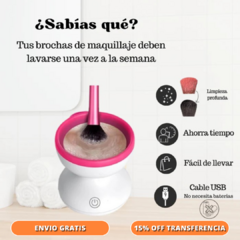 Limpiador de Brochas Eléctrico Clean Brush - comprar online