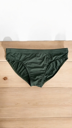 Sunga basic verde militar - comprar online