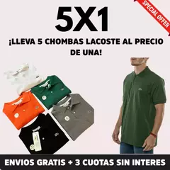 5x1 CHOMBAS CLASSIC | Elegancia al Precio de UNA - comprar online