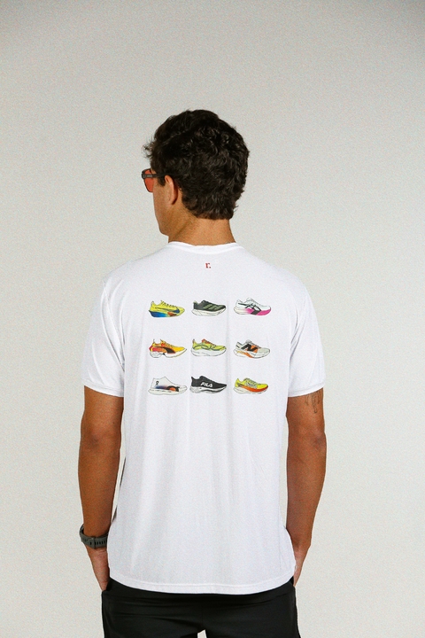 Camiseta Super Tênis M Branca