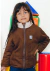 Jaqueta Kids Cris Marrom - comprar online