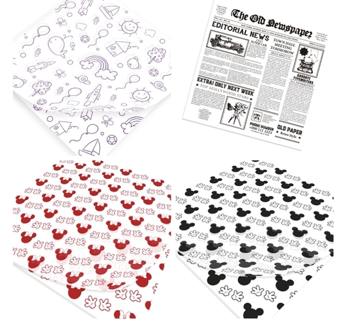 Papel encerado 30 x 30