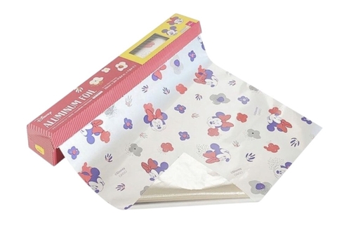 Papel aluminio mickey y minnie