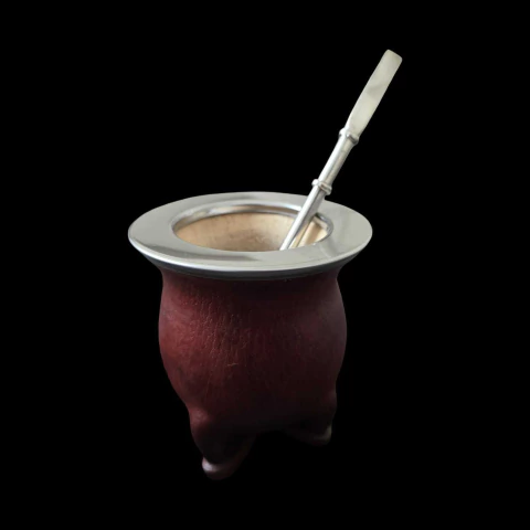 Mate vaqueta con bombilla (suela)