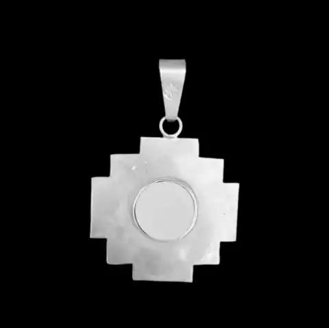 Chakana white pendant