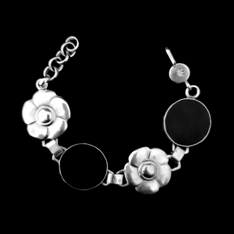 Pensamiento black bracelet