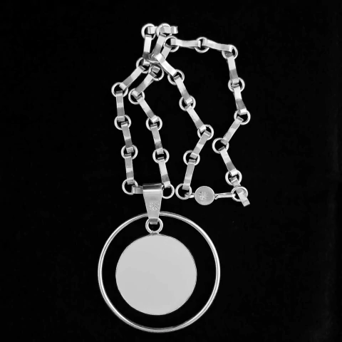 Collar Picazo blanco