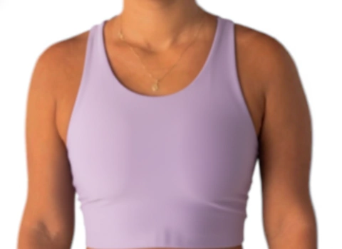 Cropped Nadador Lilás Lavanda - Linha Candy Color - comprar online