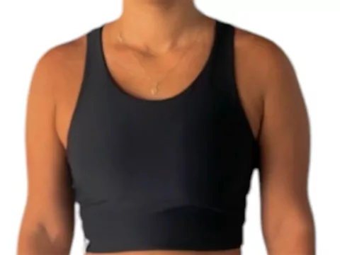 Cropped Nadador Preto - comprar online