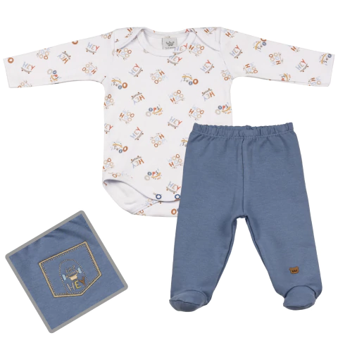 Conjunto Body longo skate com Culote molecotton - comprar online