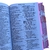 Kit Bíblia Nlth forte e corajosa com Abas e elástico + Harpa e corinhos - Central das Biblias