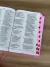Imagem do Biblia NAA Protegida Por Deus Pink | Capa dura acolchoada com cantoneira - SBB