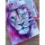 Bíblia Glitter 100% Leão JESUS Pink com abas adesivas coladas - ARC - comprar online