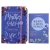 Kit Bíblia da Mulher Sábia de Estudos 100% Glitter Lilás com Abas adesivas + Livro mulheres de joelho