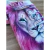 Bíblia Glitter 100% Leão JESUS Pink com abas adesivas coladas - ARC na internet