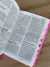 Biblia NAA Protegida Por Deus Pink | Capa dura acolchoada com cantoneira - SBB - comprar online
