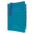 Biblia Joyce Meyer de estudos com abas adesivas Azul Tifany + marca paginas glitter
