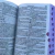 Bíblia couro sintético Rosa folha purple - Central das Biblias